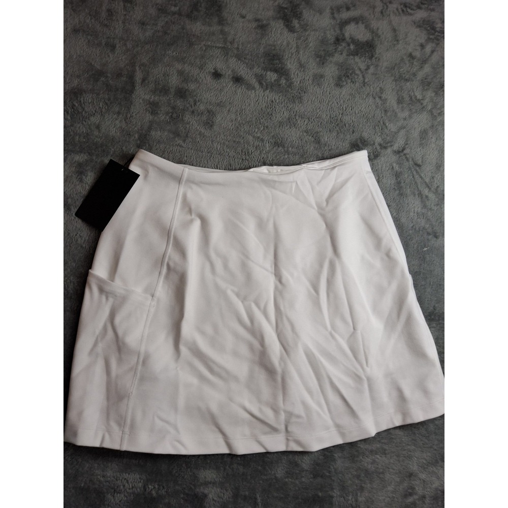NWT Bad Birdie Skirt Womens Lg White Skort Golf Tennis Active Classic Athletic - Picture 9 of 9